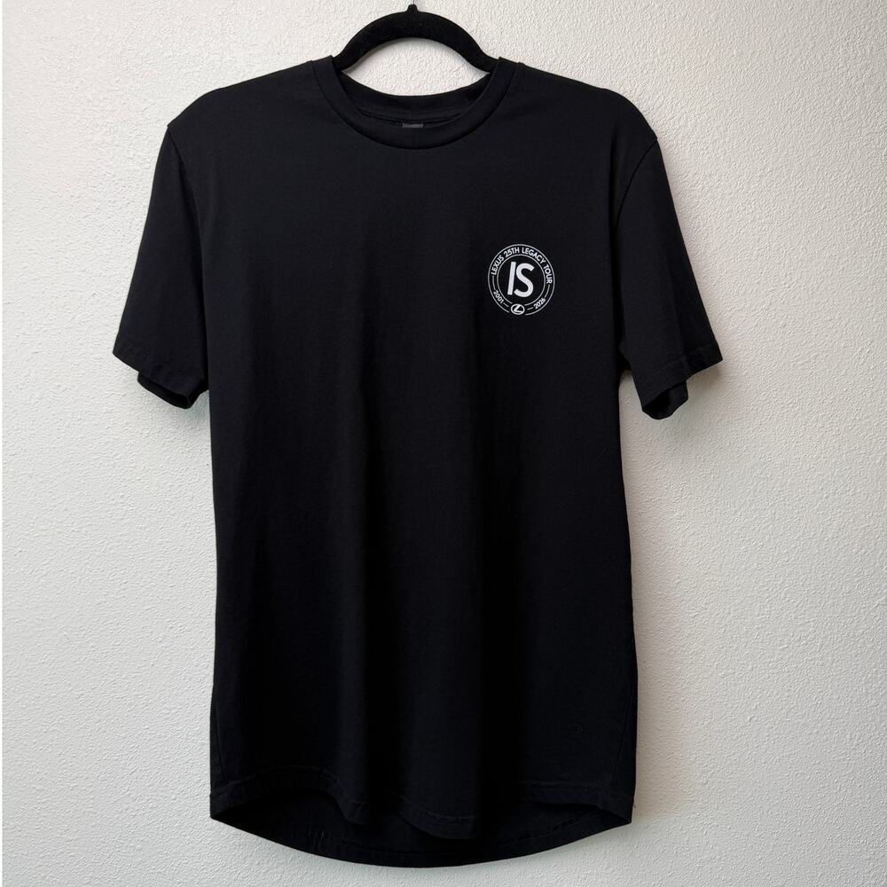 Lexus IS 25th Legacy Tour Black Graphic T-Shirt Unisex Medium